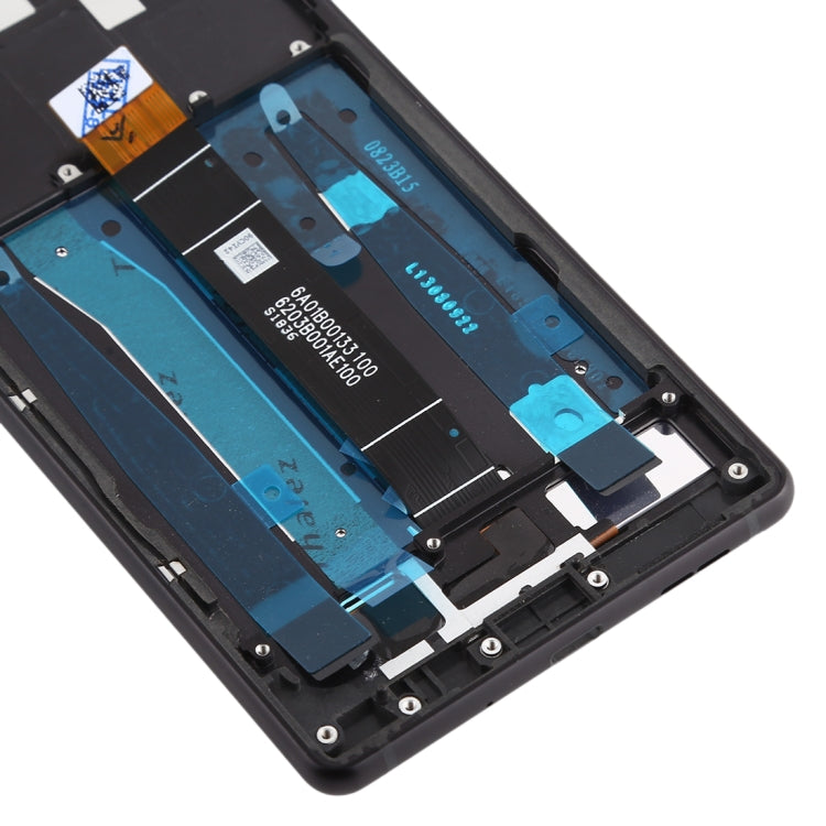 Schermo LCD e digitalizzatore assemblato completo con cornice e tasti laterali per Nokia 3 TA-1032, For Nokia 3