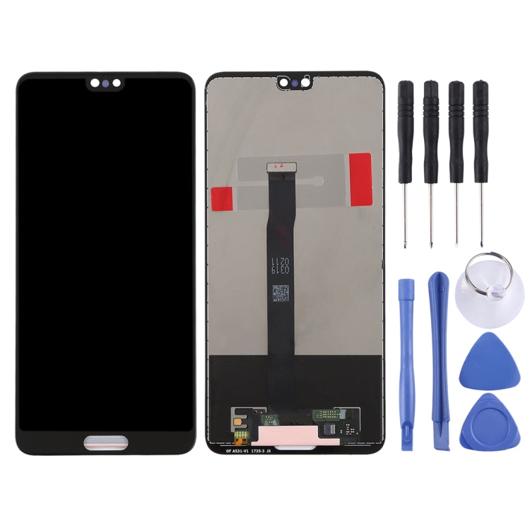 LCD Screen and Digitizer Full Assembly for Huawei P20, For Huawei P20