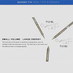 Punta per saldatore senza piombo QUICKO T12-BL, T12-B, T12-B2, T12-BL