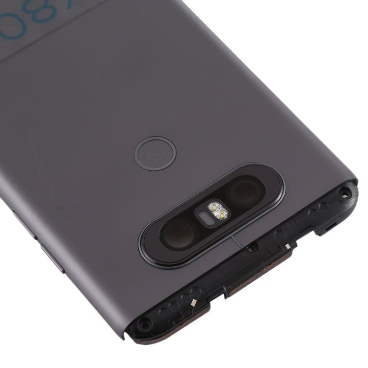 Cover posteriore della batteria con obiettivo della fotocamera e sensore di impronte digitali per LG V20 Mini, For LG V20 Mini