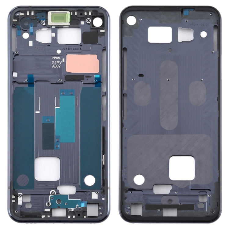 LCD Frame Bezel Plate Front Housing For LG Q70, For LG Q70