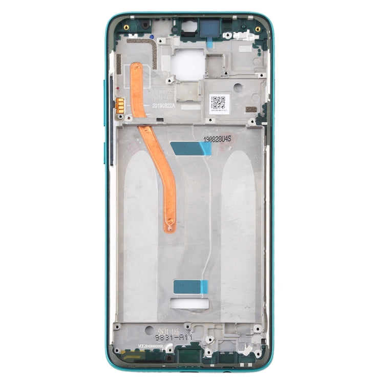 Piastra con cornice LCD per alloggiamento anteriore per Xiaomi Redmi Note 8 Pro (versione doppia SIM), For Xiaomi Redmi Note 8 Pro (Green), For Redmi Note 8 Pro, For Xiaomi Redmi Note 8 Pro