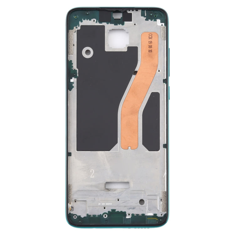 Piastra con cornice LCD per alloggiamento anteriore per Xiaomi Redmi Note 8 Pro (versione doppia SIM), For Xiaomi Redmi Note 8 Pro (Green), For Redmi Note 8 Pro, For Xiaomi Redmi Note 8 Pro