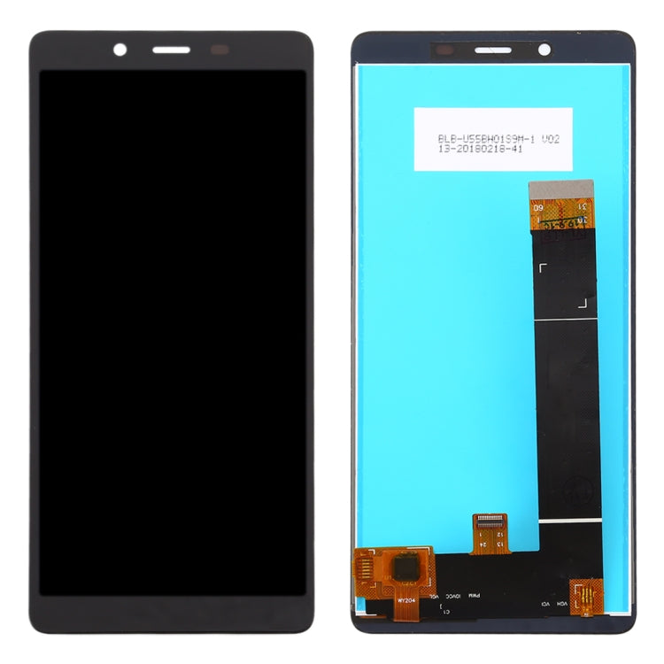 LCD Screen and Digitizer Full Assembly for Nokia 1 Plus, For Nokia 1 Plus