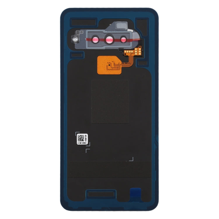 Back Battery Cover with Camera Lens and Fingerprint Sensor for LG G8s ThinQ, For LG G8s ThinQ with Fingerprint