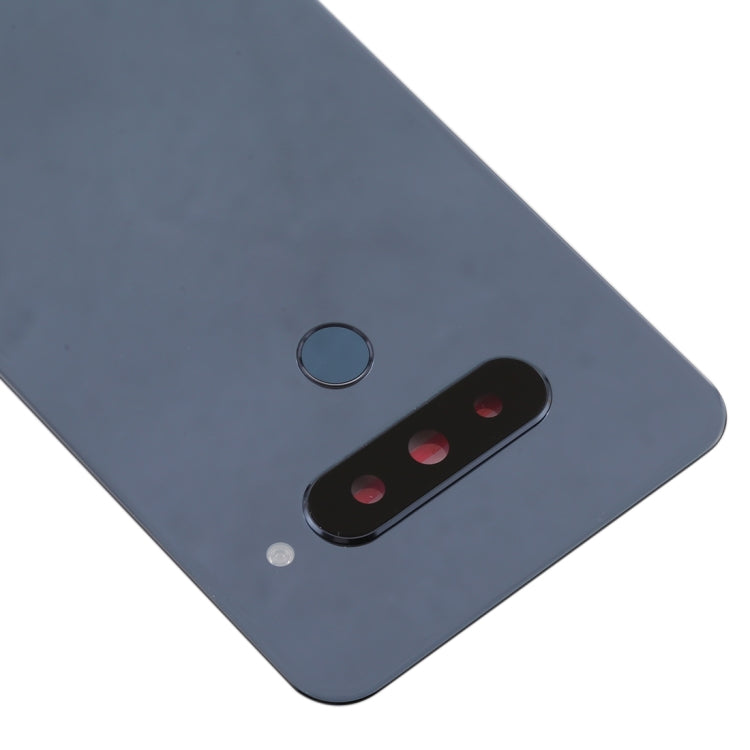 Back Battery Cover with Camera Lens and Fingerprint Sensor for LG G8s ThinQ, For LG G8s ThinQ with Fingerprint