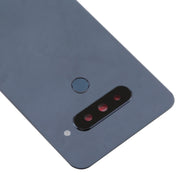 Back Battery Cover with Camera Lens and Fingerprint Sensor for LG G8s ThinQ, For LG G8s ThinQ with Fingerprint