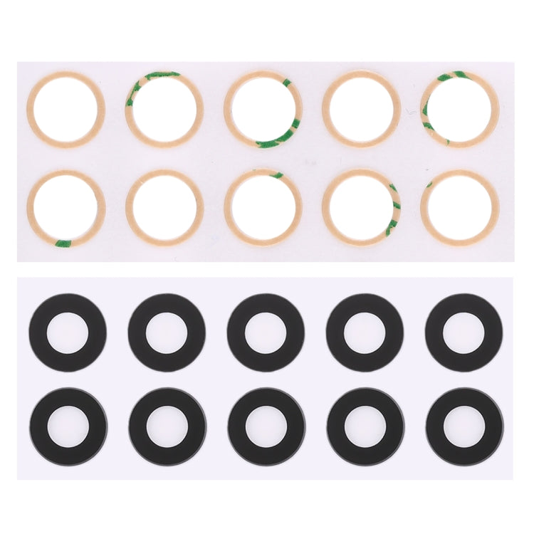 Obiettivo fotocamera posteriore da 10 pezzi con adesivo per Google Pixel 2 XL, For Google Pixel 2 XL (10pcs)