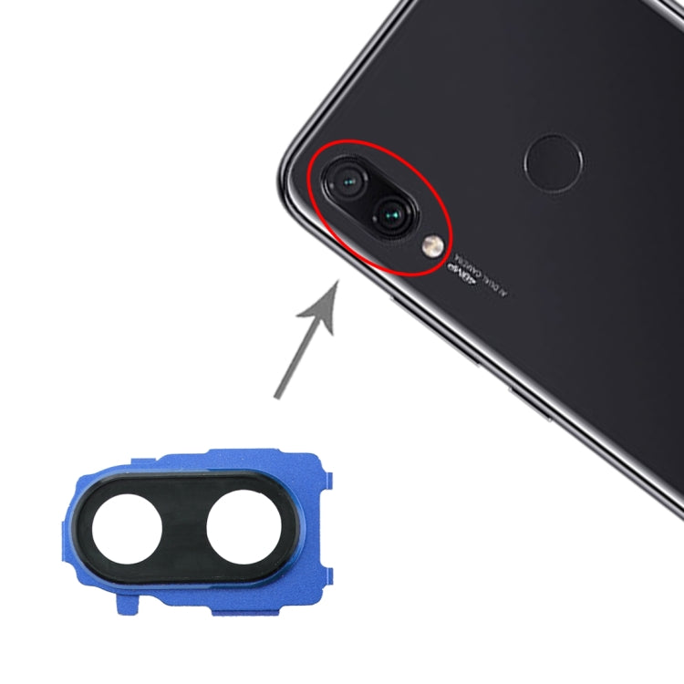 Rear Camera Bezel for Xiaomi Redmi Note 7 Pro / Redmi Note 7, For Redmi Note 7 Pro, For Redmi Note 7 Pro(Purple)