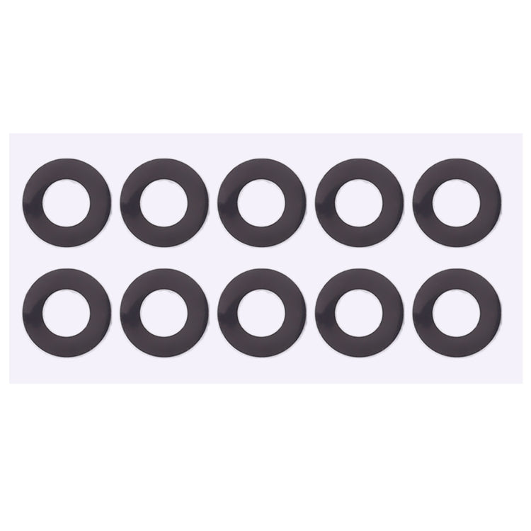 Obiettivo fotocamera posteriore da 10 pezzi con adesivo per Google Pixel 2, For Google Pixel 2 (10pcs)