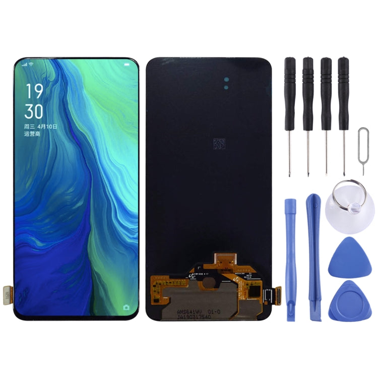 Schermo LCD originale e digitalizzatore assemblaggio completo per OPPO Reno / Reno 5G, For OPPO Reno