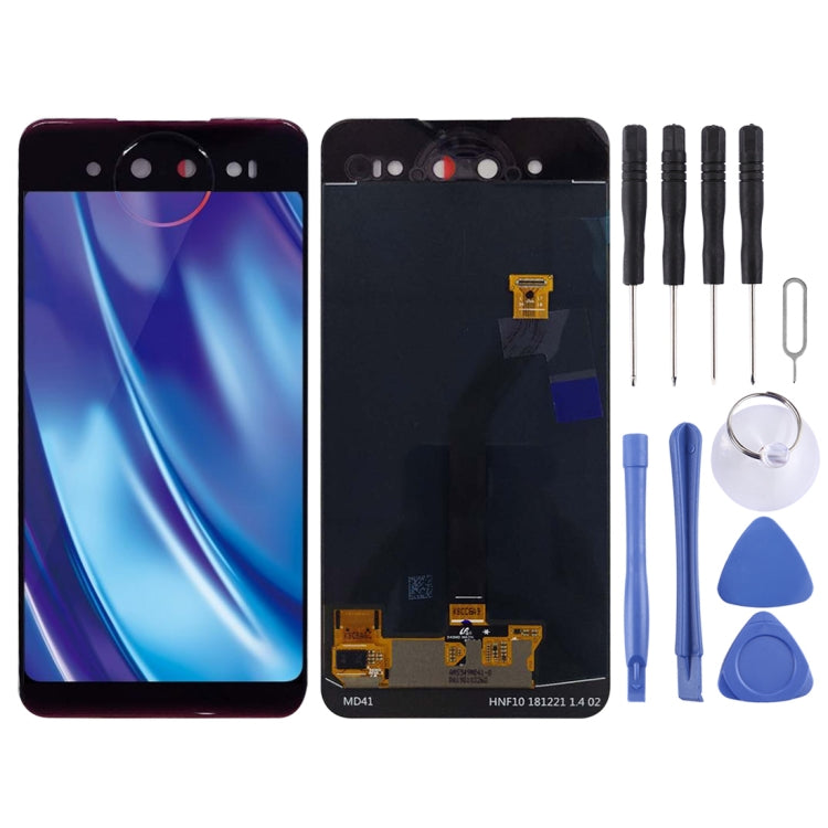 LCD Back Screen and Digitizer Full Assembly for Vivo NEX Dual Display, For Vivo NEX Dual Display(Original) red, For Vivo NEX Dual Display (Back Screen)