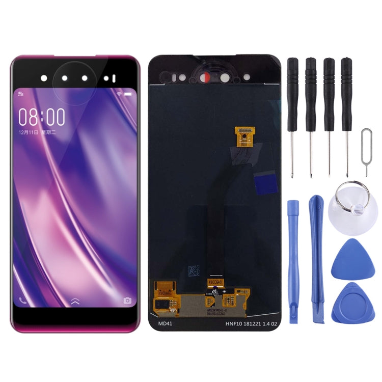 LCD Back Screen and Digitizer Full Assembly for Vivo NEX Dual Display, For Vivo NEX Dual Display(Original) red, For Vivo NEX Dual Display (Back Screen)