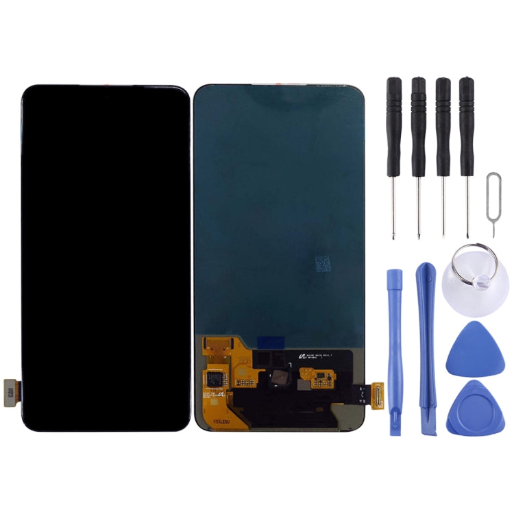 OLED Material LCD Screen and Digitizer Full Assembly for Vivo X27, For Vivo X27 (OLED)