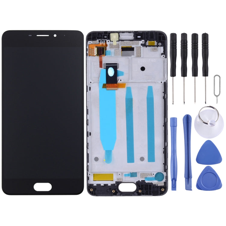 LCD Screen and Digitizer Full Assembly with Frame for Meizu M6 M711H M711Q, For Meizu M6, For Meizu M6 M711H