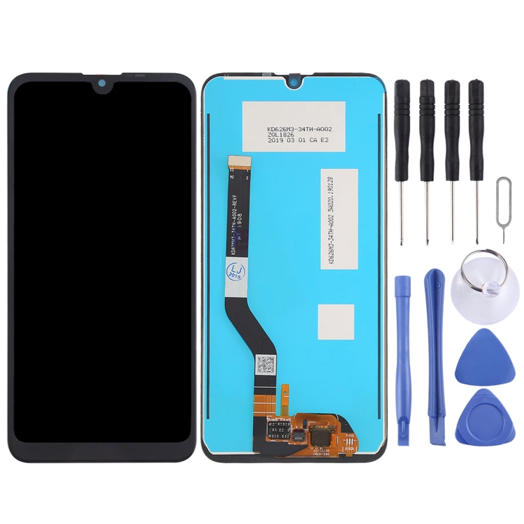 Schermo LCD e digitalizzatore assemblaggio completo per Huawei Y7 (2019), For Huawei Y7 (2019)