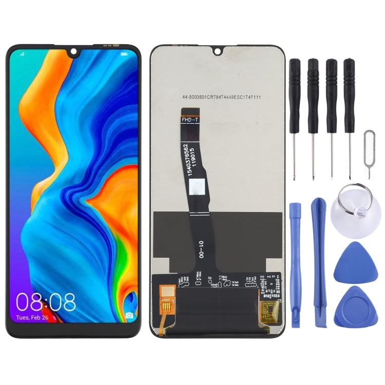 Schermo LCD e digitalizzatore assemblaggio completo per Huawei P30 Lite, For Huawei P30 Lite