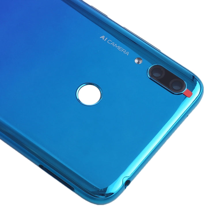 Cover posteriore originale per batteria con obiettivo fotocamera e tasti laterali per Huawei Y7 Prime (2019), For HuaweiY7 Prime (2019)(Original)