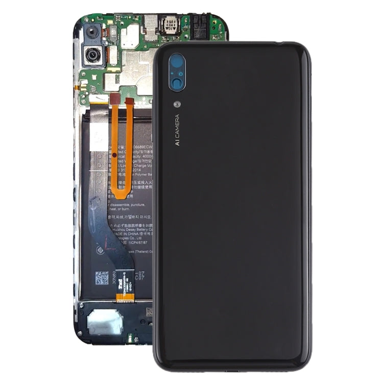 Cover posteriore originale per batteria con obiettivo fotocamera e tasti laterali per Huawei Y7 Pro (2019), For Huawei Y7 Pro (2019) Original, For Huawei Y7 Pro (2019)