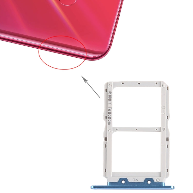 SIM Card Tray + SIM Card Tray for Huawei Nova 4, For Huawei Nova 4