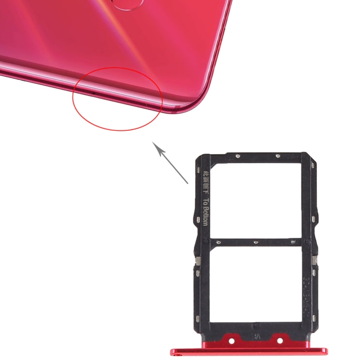 SIM Card Tray + SIM Card Tray for Huawei Nova 4, For Huawei Nova 4