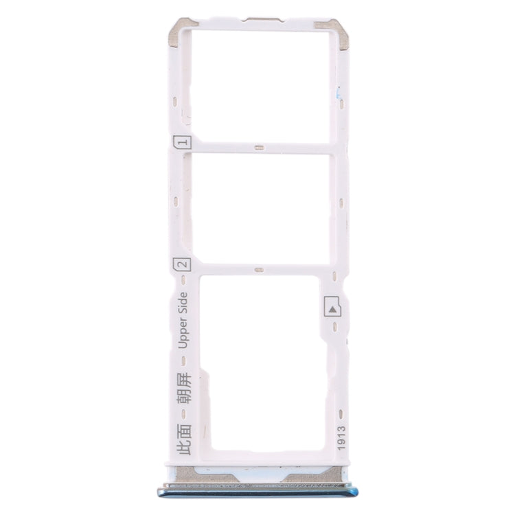 For Vivo Y7s SIM Card Tray + SIM Card Tray + Micro SD Card Tray, For Vivo Y7s