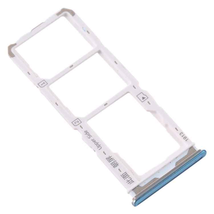 For Vivo Y7s SIM Card Tray + SIM Card Tray + Micro SD Card Tray, For Vivo Y7s