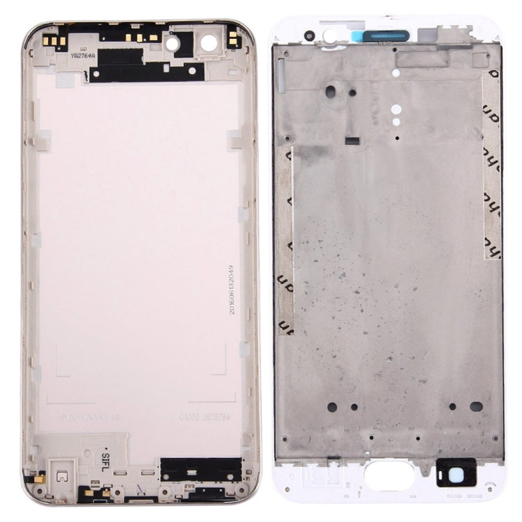 Per OPPO A59 / F1s Coperchio posteriore batteria + Piastra cornice cornice LCD alloggiamento anteriore, For OPPO A59