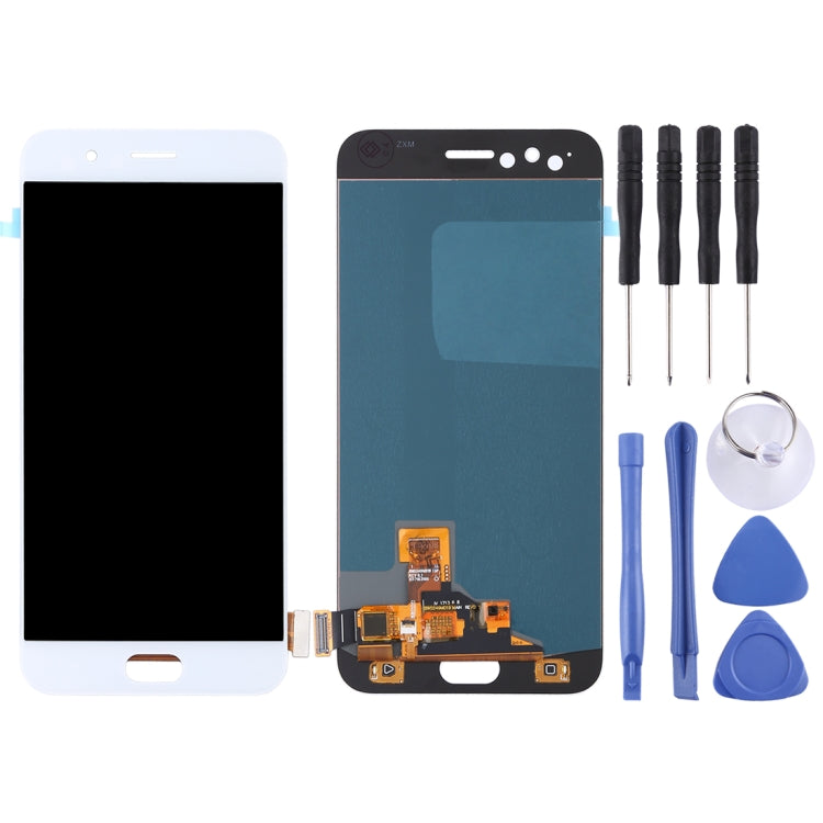 OLED Material LCD Screen and Digitizer Full Assembly for OPPO R11, For OPPO R11