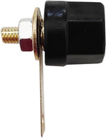 Connettore a banana nero da panello SP472