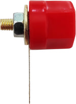 Connettore a banana rosso da panello