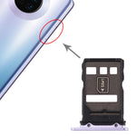 Original SIM card tray + NM card tray for Huawei Mate 30, For Huawei Mate 30