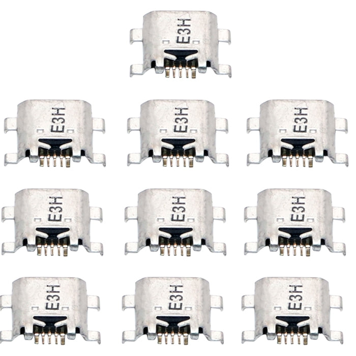 10pcs Charging Port Connector for Huawei P8 Lite (2018) / Mate 10 Lite, For Huawei P8 Lite (2018)