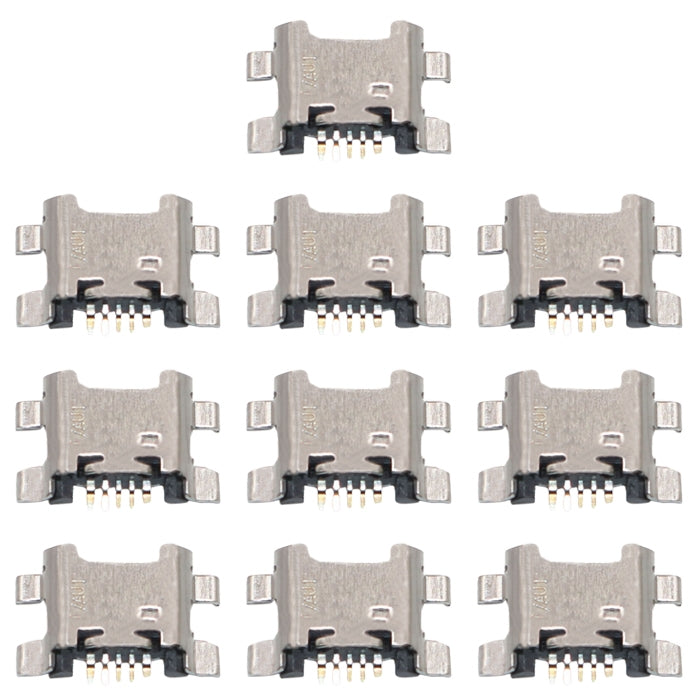 10pcs Charging Port Connector for Huawei Enjoy 9s / Enjoy 8 Plus, For Huawei Enjoy 9s