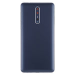 Back Battery Cover with Camera Lens and Side Keys for Nokia 8 / N8 TA-1012 TA-1004 TA-1052, For Nokia 8