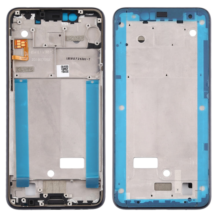 LCD Bezel Plate with Front Housing for Nokia 5.1 Plus (X5) TA-1102 TA-1105 TA-1108 TA-1109 TA-1112 TA-1120 TA-1199, For Nokia 5.1 Plus(X5)