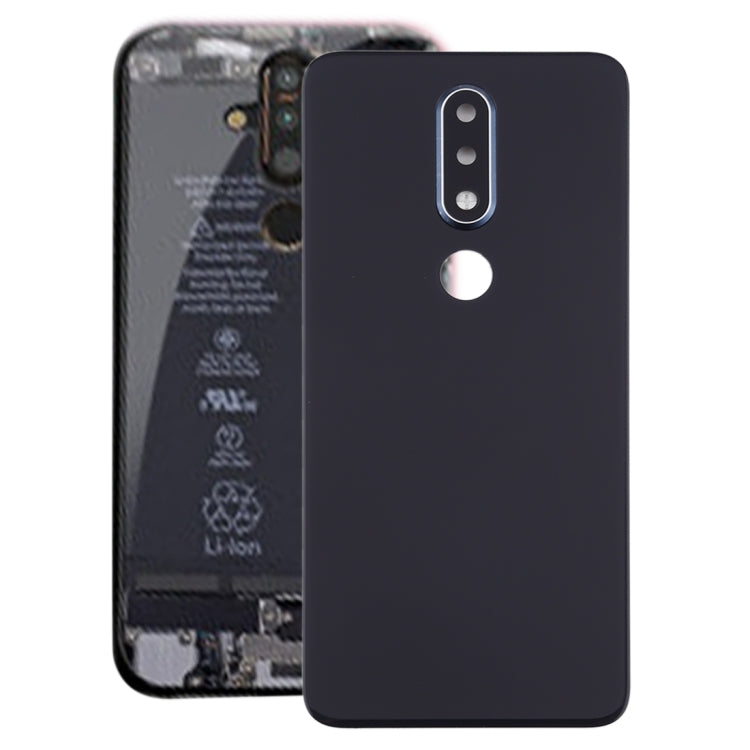 Back Battery Cover with Camera Lens for Nokia X6 (2018) / 6.1 Plus TA-1099 TA-1103, For Nokia X6 (2018)