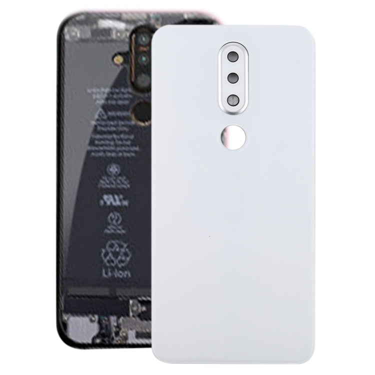 Back Battery Cover with Camera Lens for Nokia X6 (2018) / 6.1 Plus TA-1099 TA-1103, For Nokia X6 (2018)