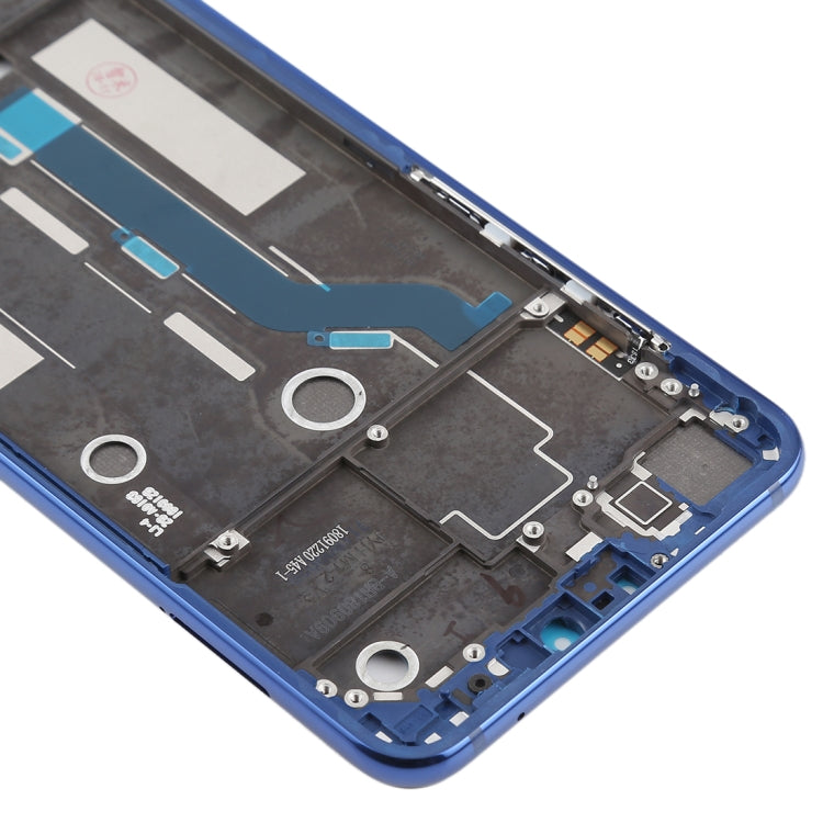 Middle Frame with Side Buttons for Xiaomi Mi 8 Lite, For Xiaomi Mi 8 Lite Middle Blue