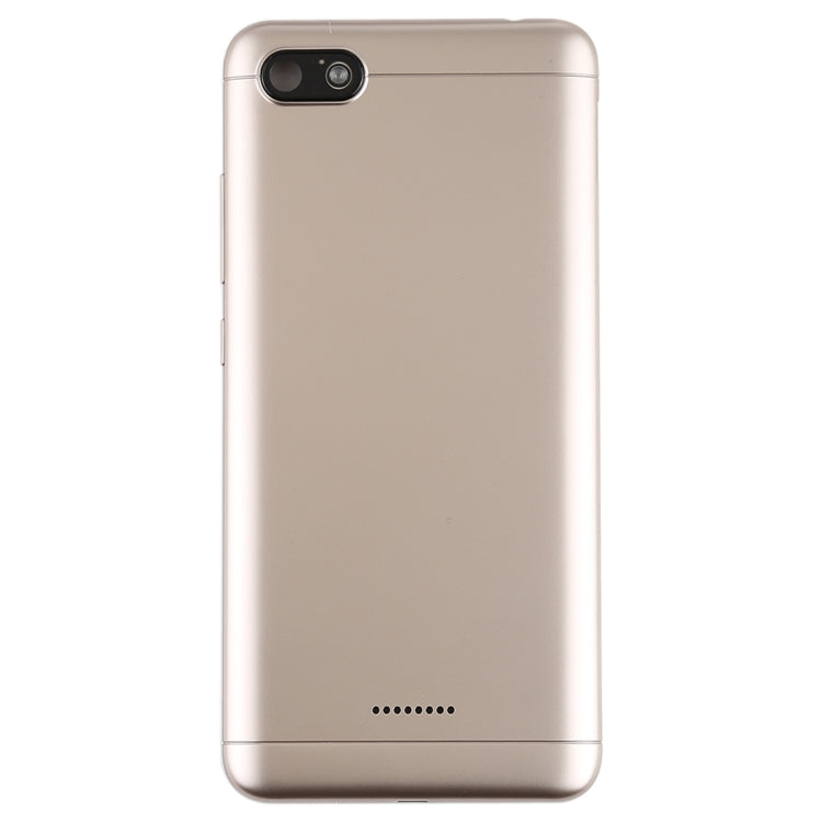 Back cover with side buttons for Xiaomi Redmi 6A, For Redmi 6A