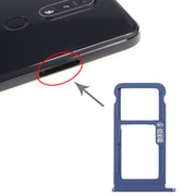 SIM Card Tray + SIM Card Tray/Micro SD Card Tray for Nokia 7.1 / TA-1100 TA-1096 TA-1095 TA-1085 TA-1097, For Nokia 7.1