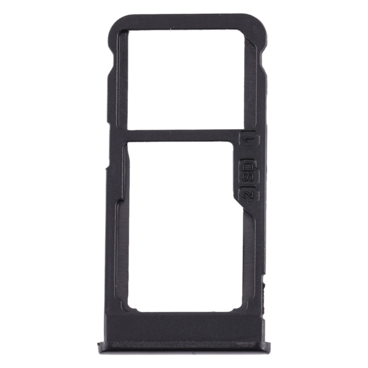 SIM Card Tray + SIM Card Tray/Micro SD Card Tray for Nokia 5.1 Plus / X5 TA-1102 TA-1105 TA-1108 TA-1109 TA-1112 TA-1120 TA-1199, For Nokia 5.1 Plus