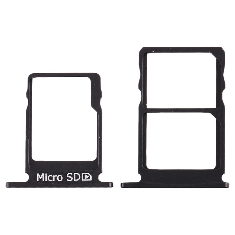 SIM Card Tray + SIM Card Tray + Micro SD Card Tray for Nokia 5 / N5 TA-1024 TA-1027 TA-1044 TA-1053, For Nokia 5