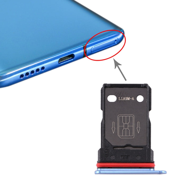 Per OnePlus 7T Vassoio scheda SIM + Vassoio scheda SIM, For OnePlus 7T