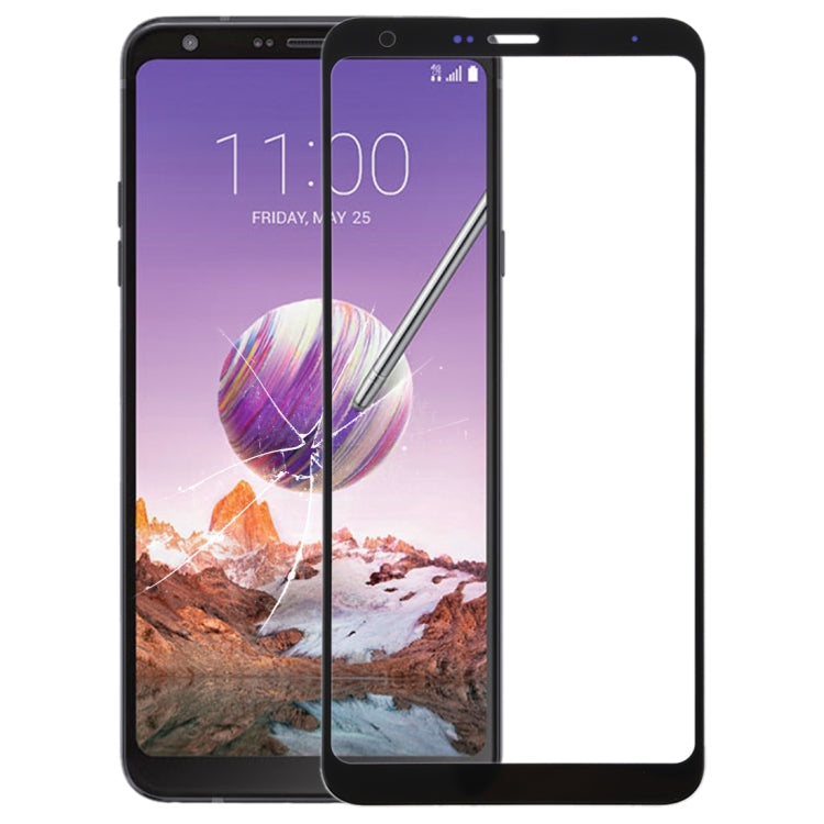 Front Screen Outer Glass Lens For LG Stylo 4 / Q710 / Q710MS / Q710CS, For LG Stylo 4