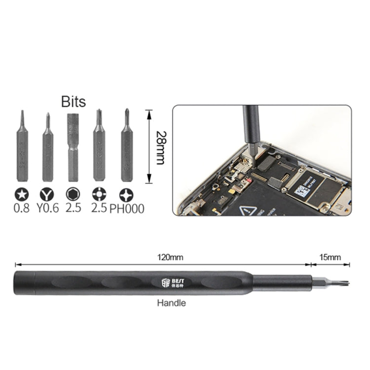 BEST BST-500 12 in 1 Multifunctional Quick Disassembly Tool Kit Precision and Convenient for iPhone, BST-500