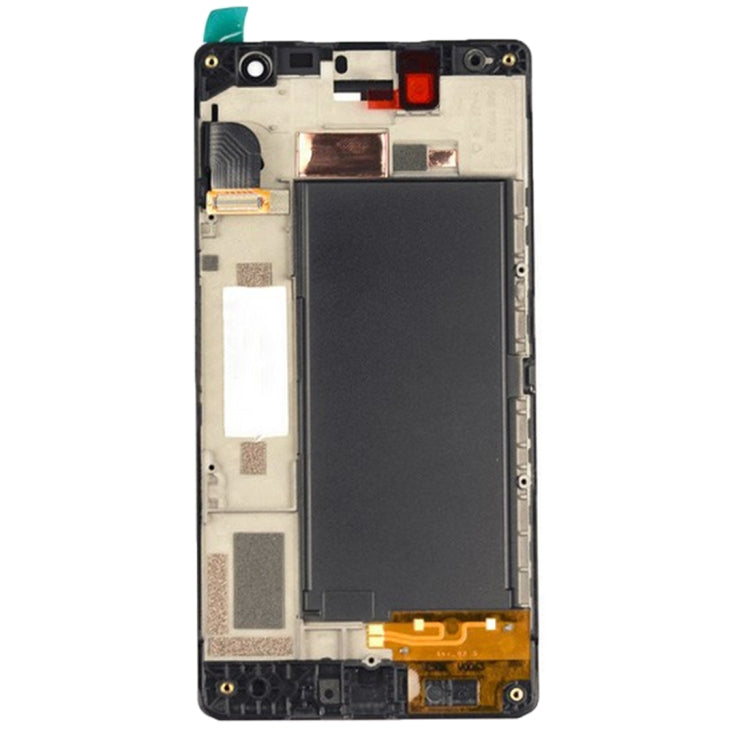 LCD Screen and Digitizer Complete Assembly with Frame for Nokia Lumia 730, For Nokia Lumia 730