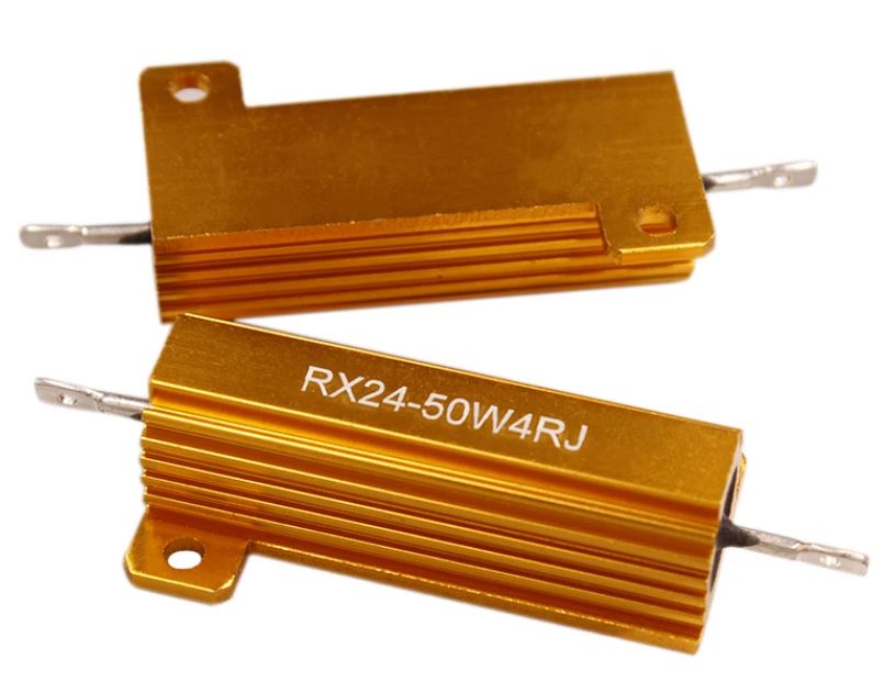 Resistenza in alluminio 50W 5% 4RJ RX24 SP513