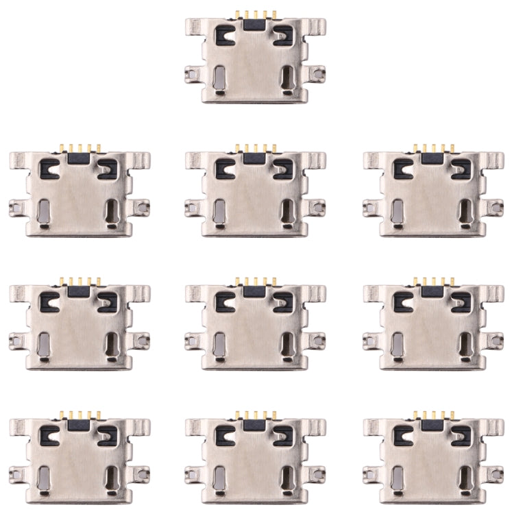 10pcs Charging Port Connector for Nokia 2.1 TA-1080 TA-1084 TA-1086 TA-1092 TA-1093, For Nokia 2.1