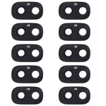 Per Galaxy J2 Pro (2018) Copriobiettivo fotocamera posteriore da 10 pezzi con adesivo, For J2 Pro (2018)